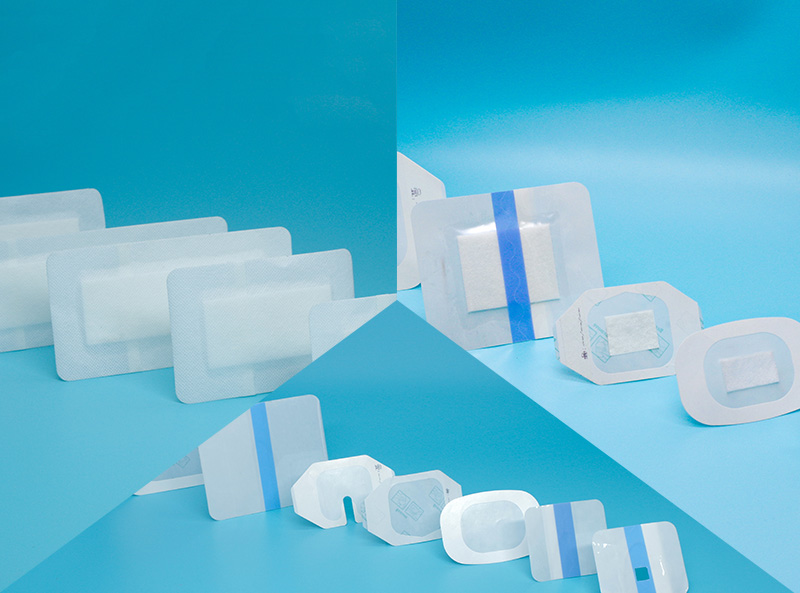 Transparent Island PU IV Wound Dressing